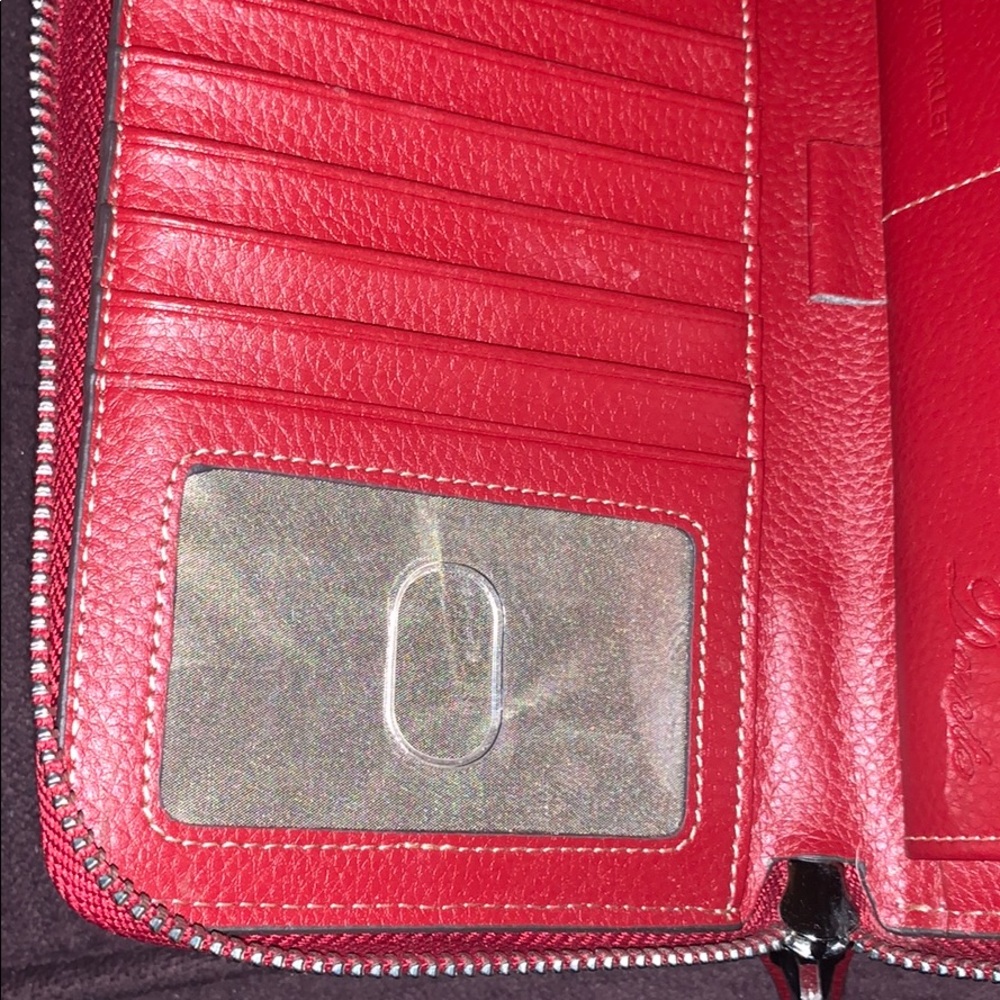 Dante Rfid Blocking Leather Zip Wallet/Clutch - image 6